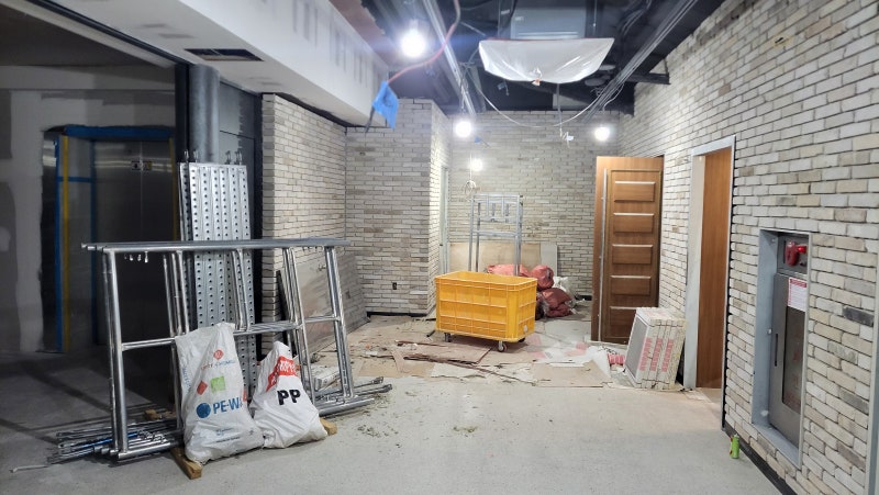 BT아시바임대 강남역 새벽배송 설치 사례