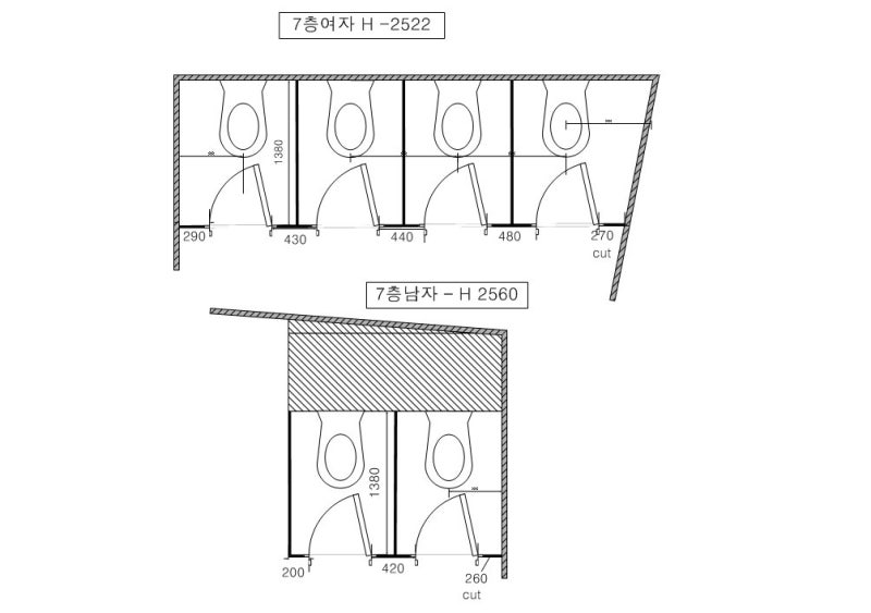 화장실 큐비클 인테리어와 안전까지 생각한다면